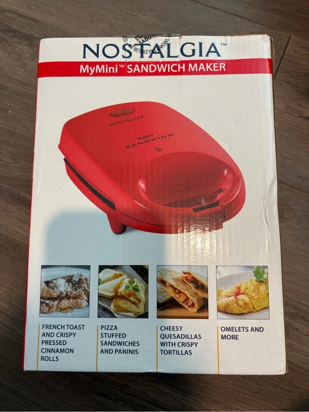 Nostalgia My Mini Sandwich Maker
